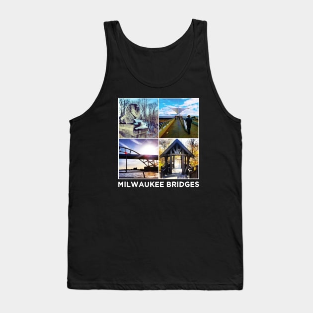 Milwaukee County Bridges • MKE WI Tank Top by The MKE Rhine Maiden